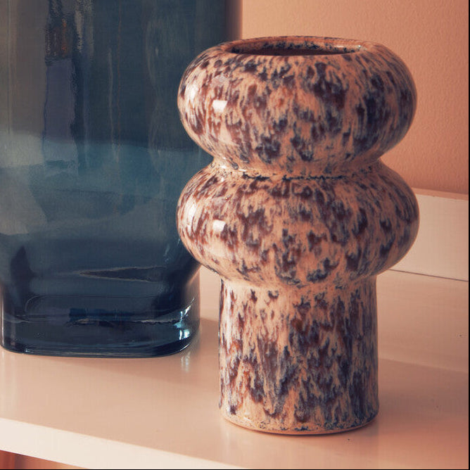 Small Speckled Beige Vase | Shai