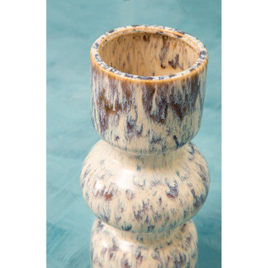 Medium Speckled Beige Vase | Shai