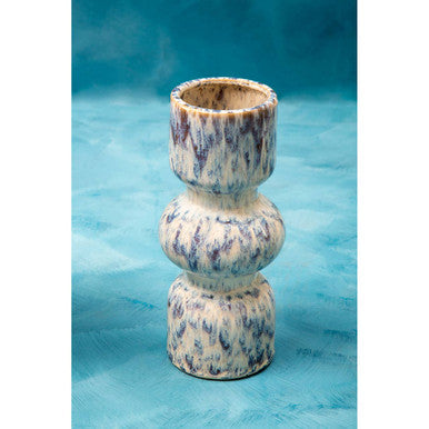 Medium Speckled Beige Vase | Shai
