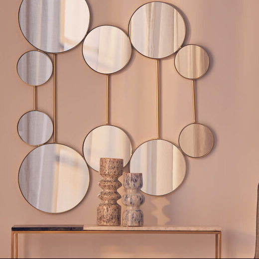 Large Beige Speckled Vase | Shai