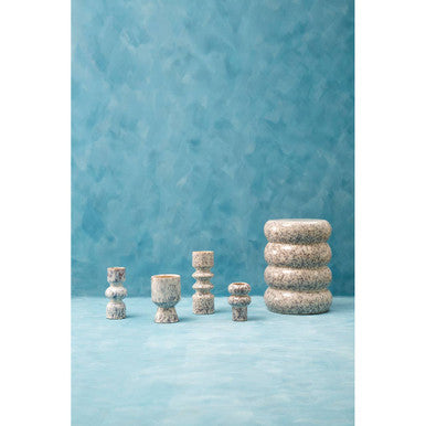 Large Beige Speckled Vase | Shai