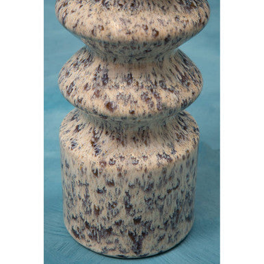 Large Beige Speckled Vase | Shai