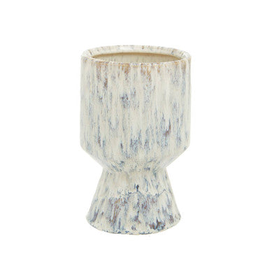 Small Beige Speckled Planter | Shai
