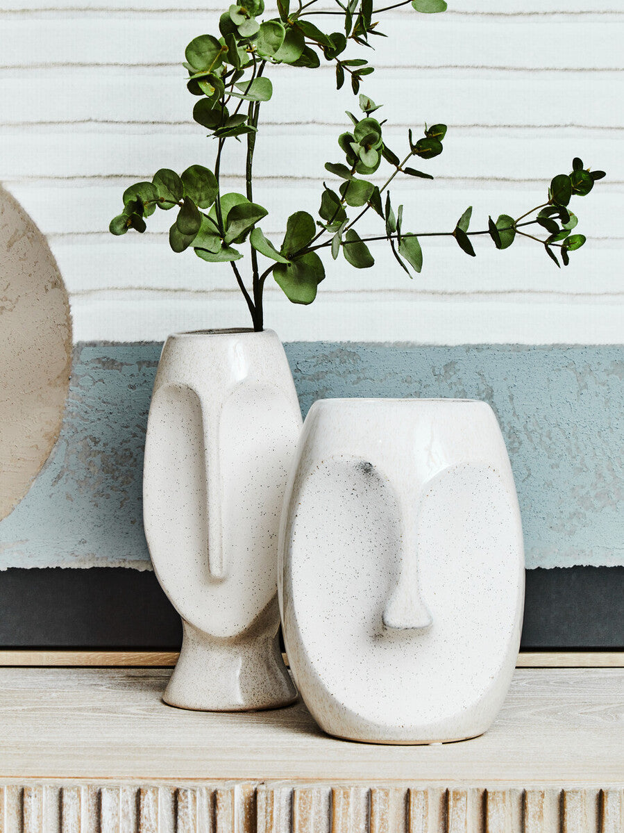 Large Face Design Vase | Viso