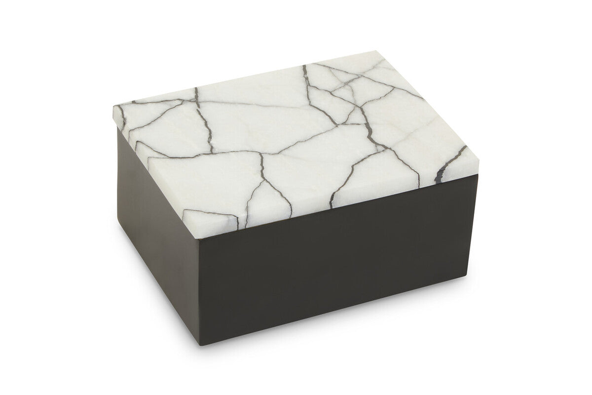 Large Marble Trinket Box | Marmara