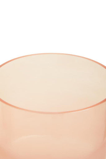 Small Matte Pink Glass Vase | Baila