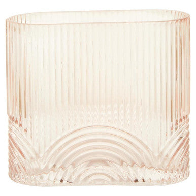 Small Pink Glass Vase | Bardi