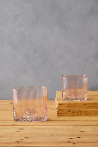 Small Pink Glass Vase | Bardi