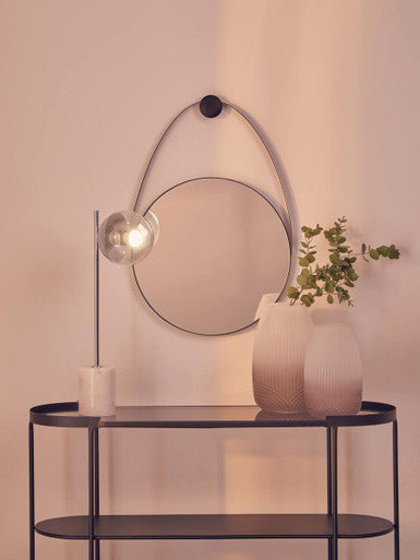 Large Grey Glass Vase | Blyth