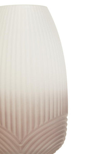 Large Grey Glass Vase | Blyth