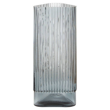 Small Grey Glass Vase | Benka