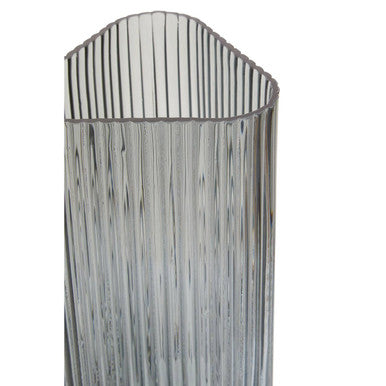 Small Grey Glass Vase | Benka