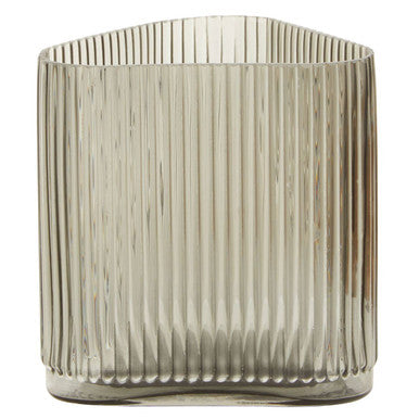 Large Grey Glass Vase | Benka