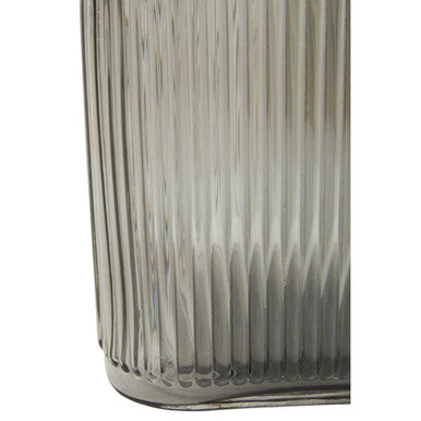 Large Grey Glass Vase | Benka