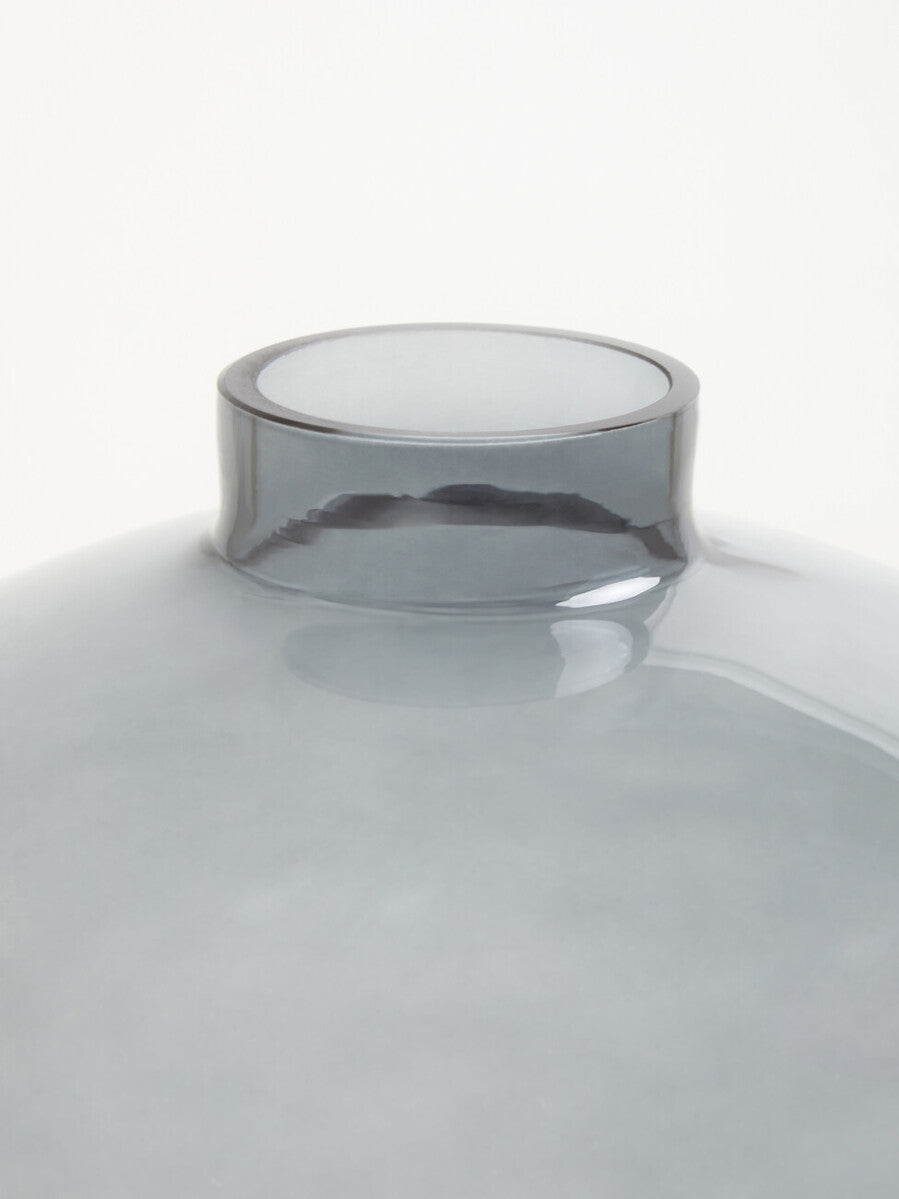 Grey Glass Vase | Bree