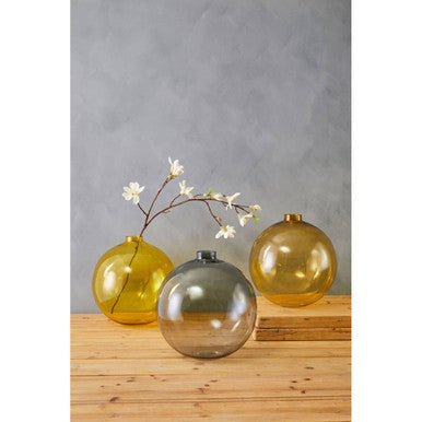 Yellow Glass Vase | Bree