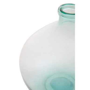 Blue Recycled Glass Vase | Bexley