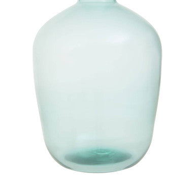 Blue Small Bottle Neck Recycled Glass Vase | Bexley