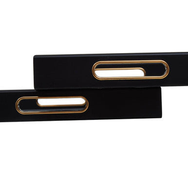 Set of Two Assorted Colour Rectangular Trays | Celina