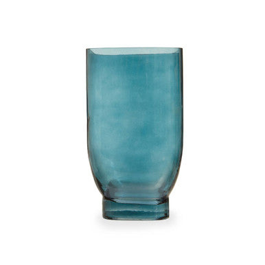 Small Blue Glass Vase | Emer