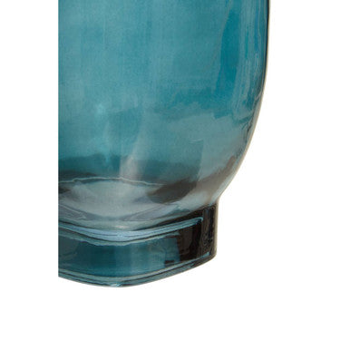Small Blue Glass Vase | Emer