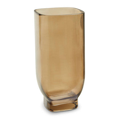 Large Smoked Brown Vase | Emer