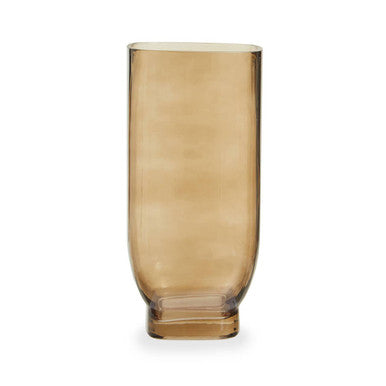 Large Smoked Brown Vase | Emer