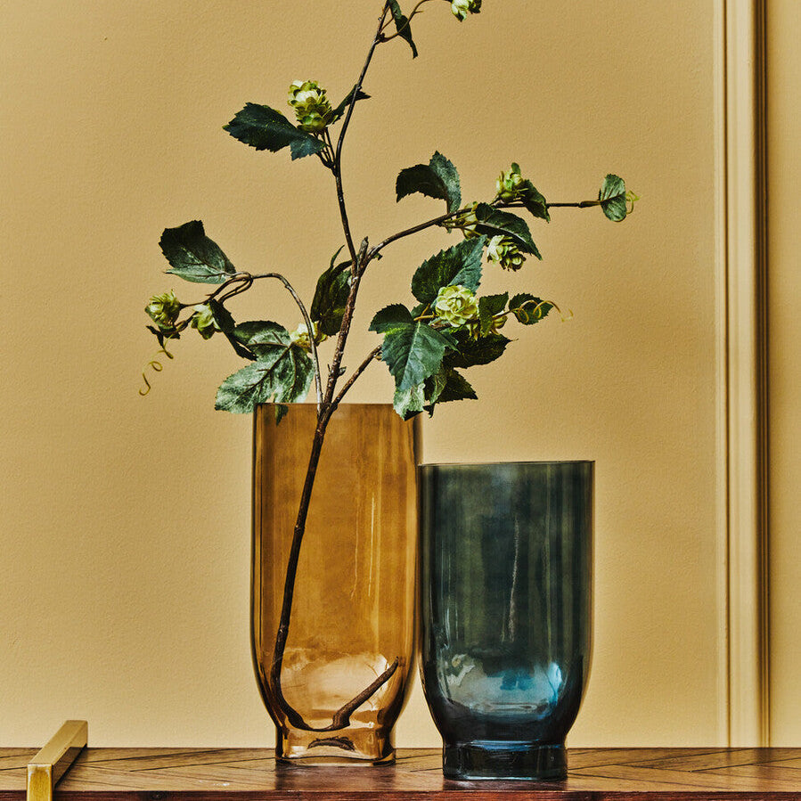 Large Smoked Brown Vase | Emer