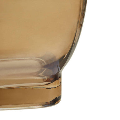 Large Smoked Brown Vase | Emer