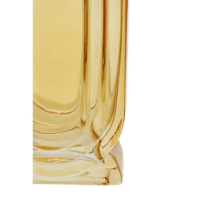 Small Ochre Yellow Glass Vase | Edan