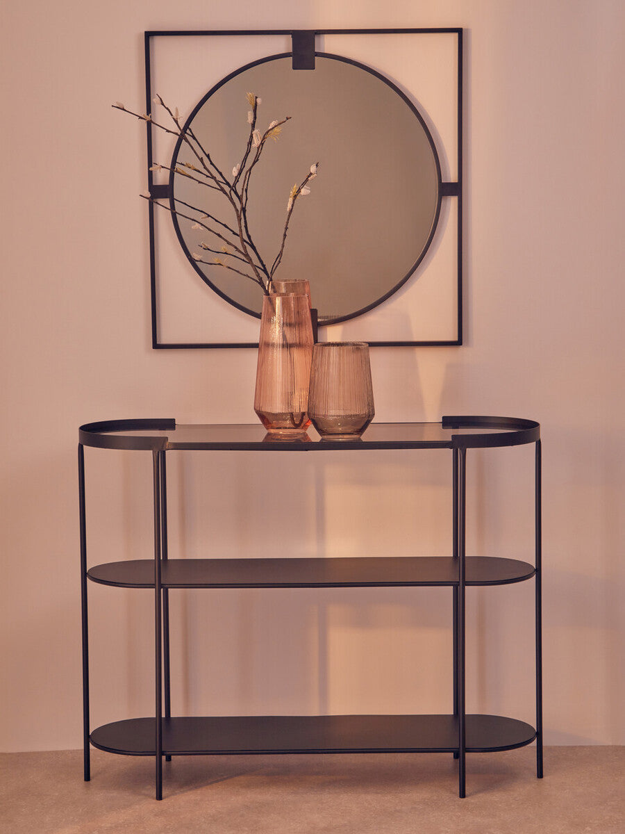 Small Smoked Brown Glass Vase | Esma