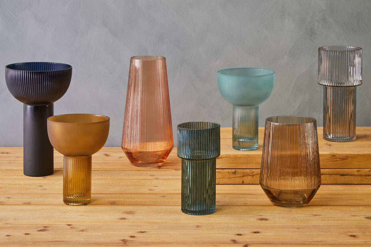 Small Light Blue Glass Vase | Esma