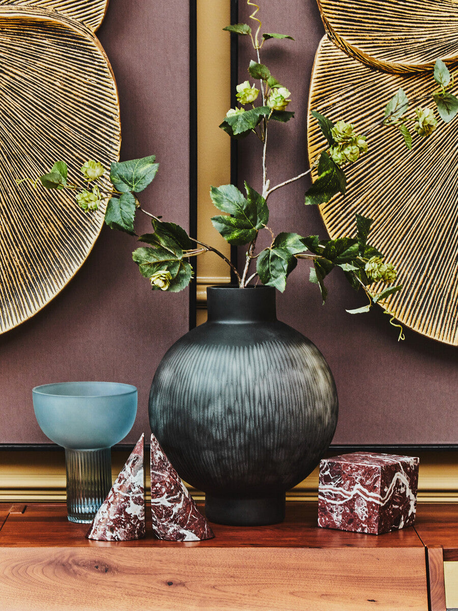 Small Light Blue Glass Vase | Esma