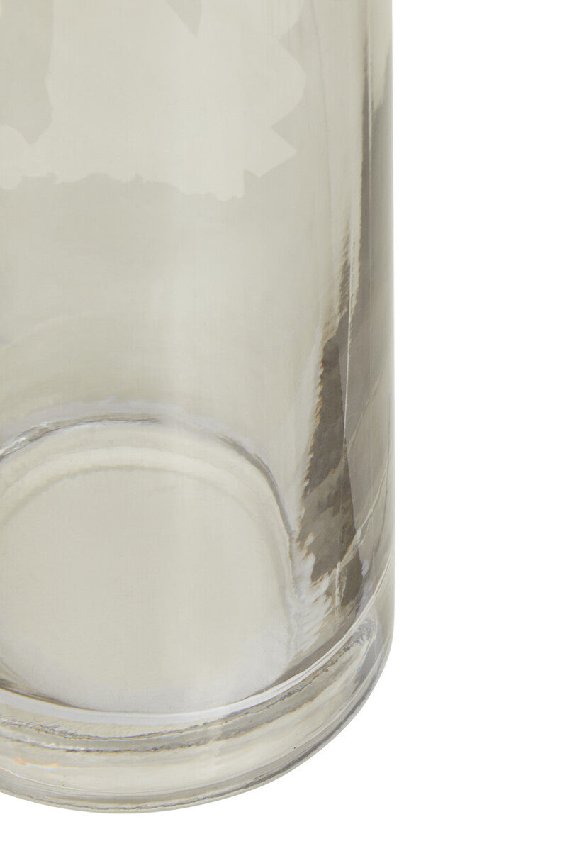 Large Grey Glass Vase | Esma