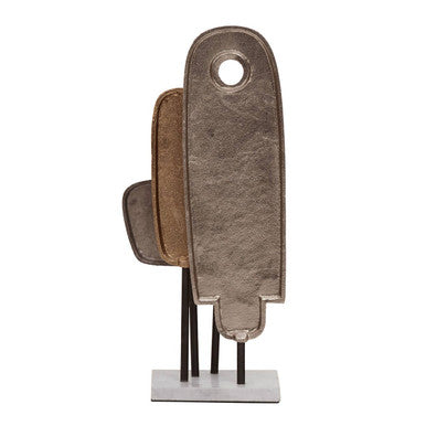 Small Assorted Colour Metal Sculpture on Marble Base | Simbolo