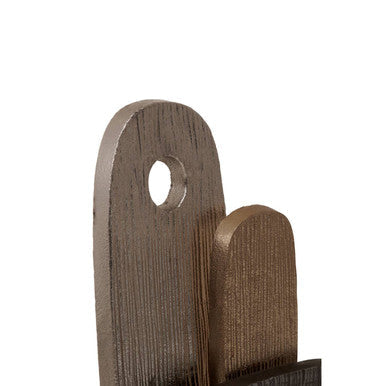 Small Assorted Colour Metal Sculpture on Marble Base | Simbolo