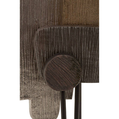 Small Assorted Colour Metal Sculpture on Marble Base | Simbolo