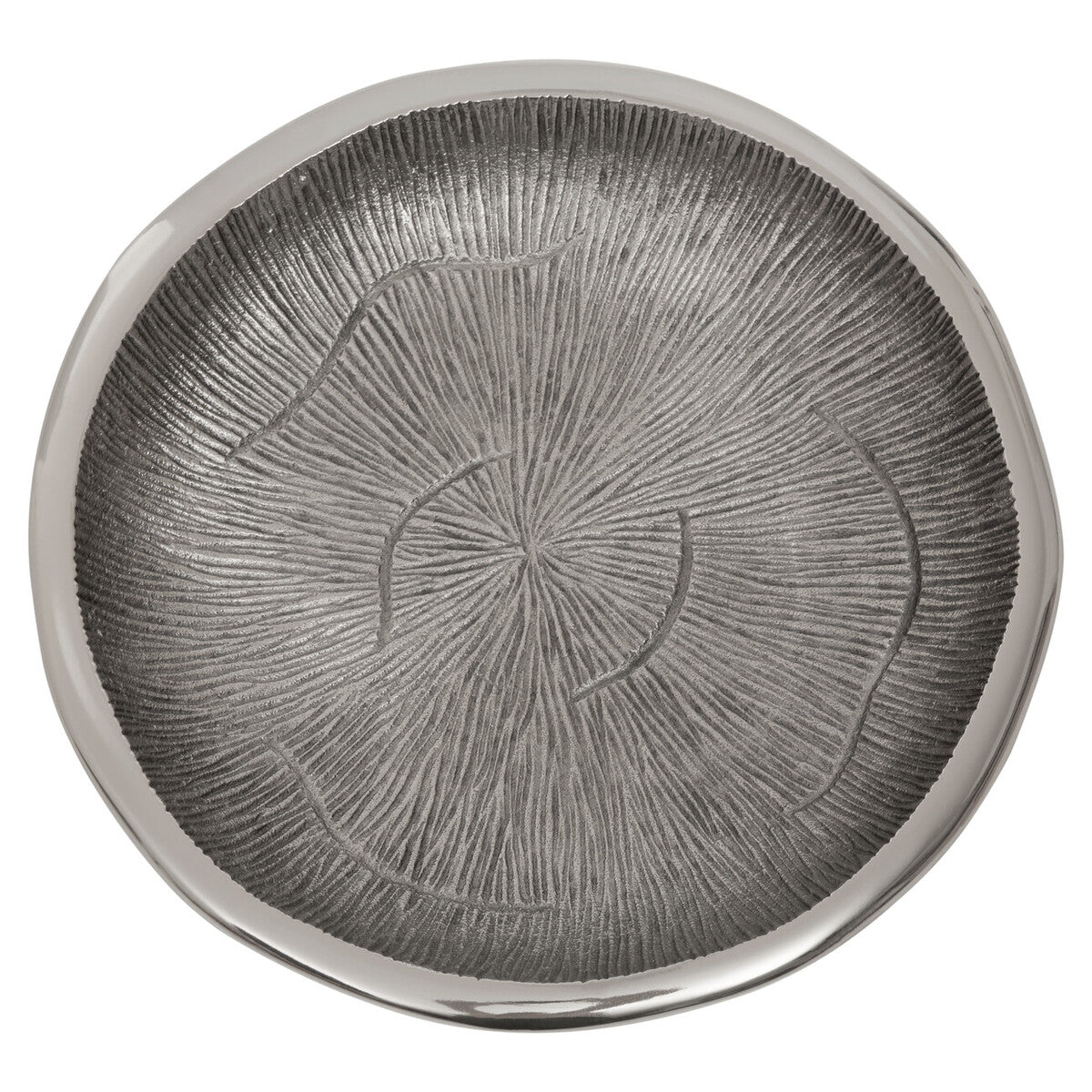 Small Oak Effect Silver Bowl | Silva
