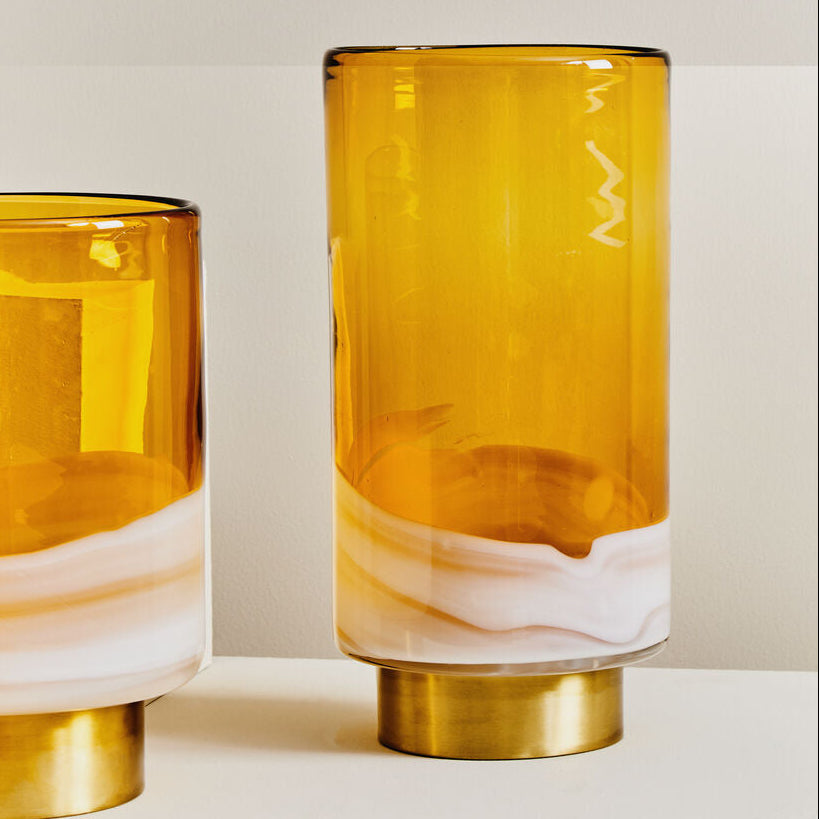 Large Amber Vase | Cleo