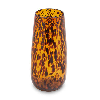 Large Tortoise Shell Effect Vase | Celia