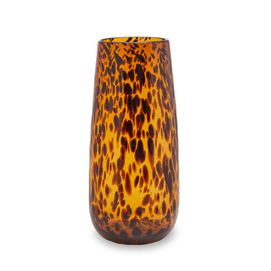 Large Tortoise Shell Effect Vase | Celia