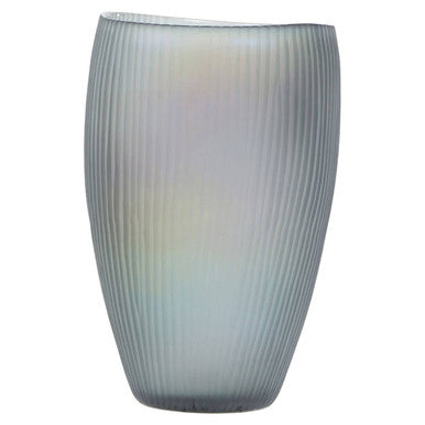 Small Grey Glass Vase | Hessa