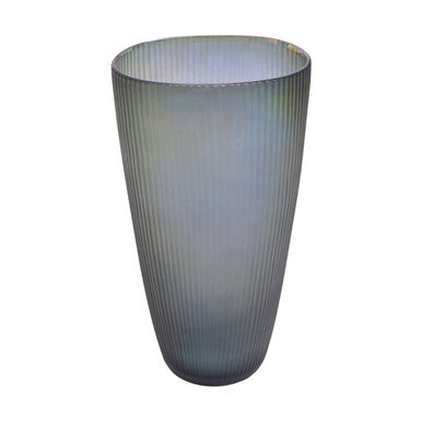 Large Grey Glass Vase | Hessa