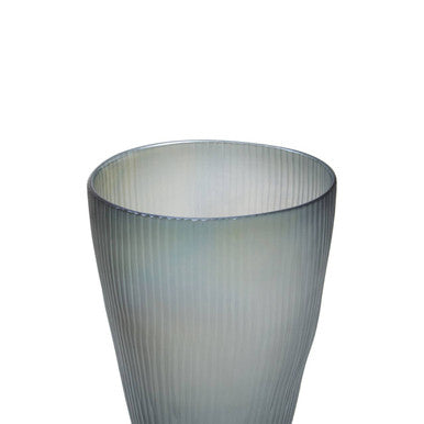 Large Grey Glass Vase | Hessa