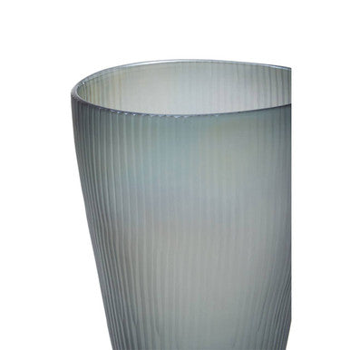 Large Grey Glass Vase | Hessa