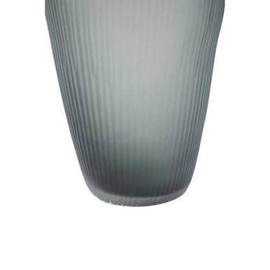 Large Grey Glass Vase | Hessa
