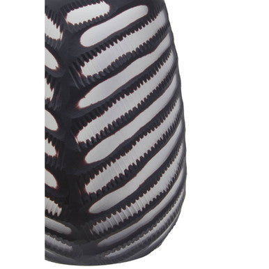 Large Chevron Cut Vase | Hessa