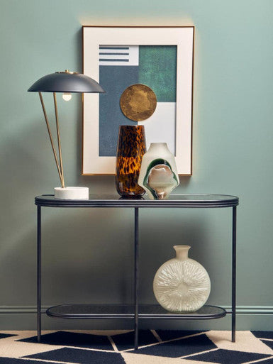 Matte White Glass Vase | Hadia