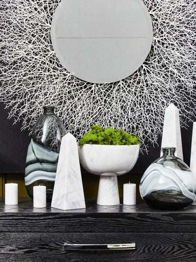 Small Grey Bottle Vase | Halla