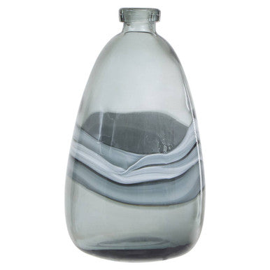 Medium Grey Bottle Vase | Halla